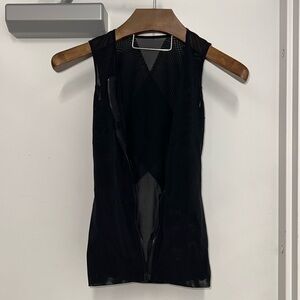 Men’s Medium Zip-Up Compression Top